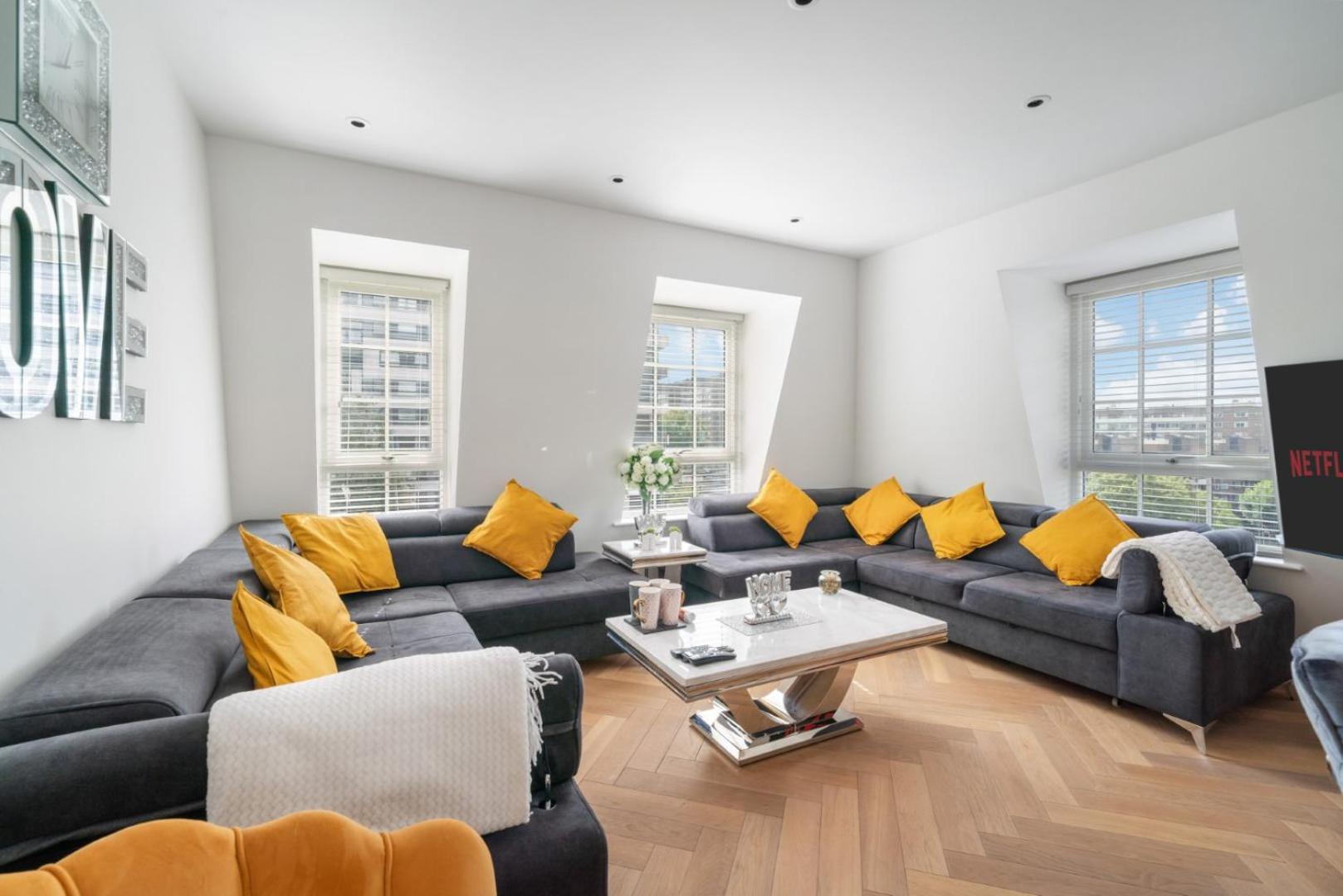 Elegant 3-Bedroom Penthouse In Marble Arch 70 Londra Dış mekan fotoğraf
