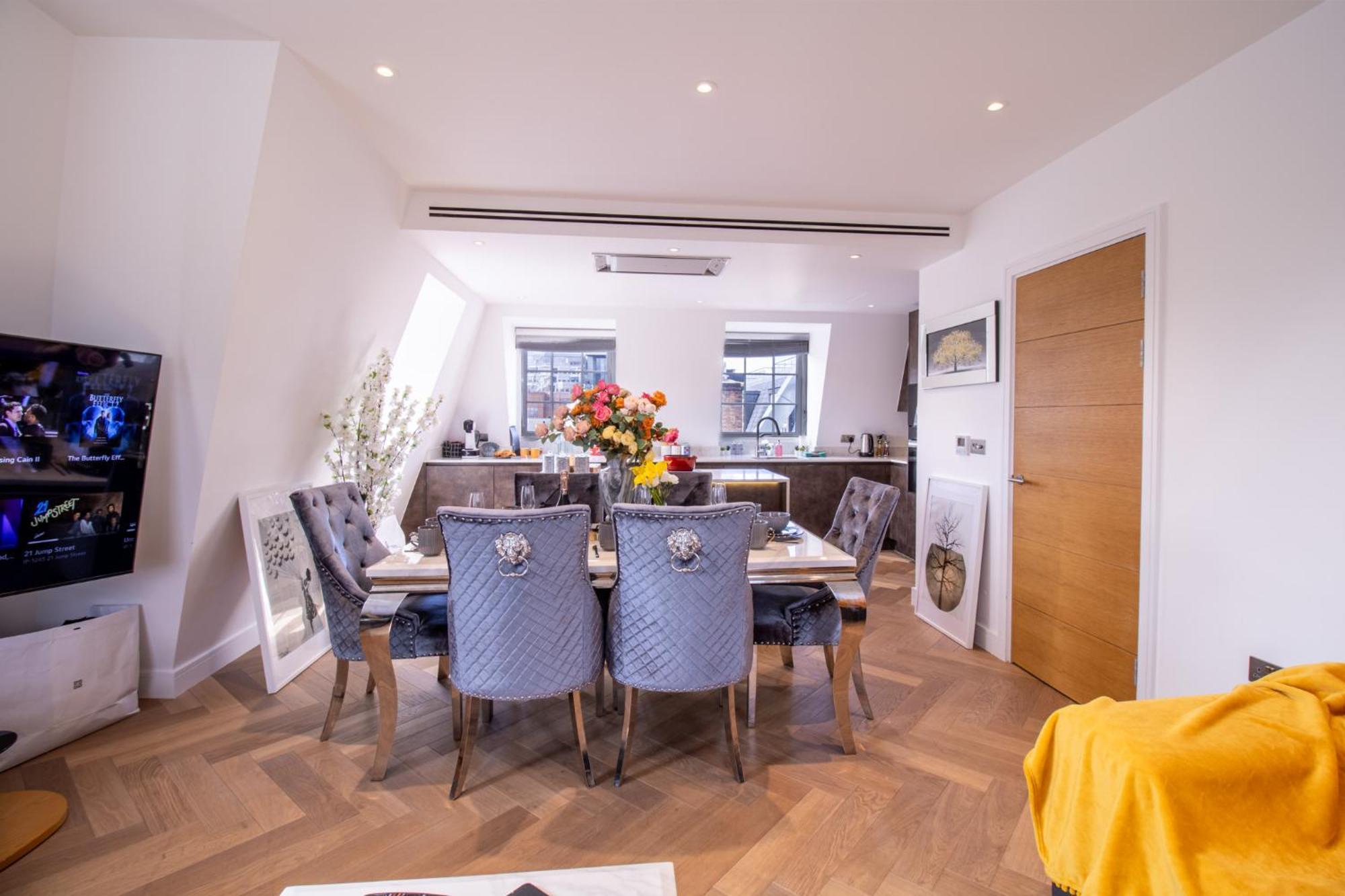 Elegant 3-Bedroom Penthouse In Marble Arch 70 Londra Dış mekan fotoğraf