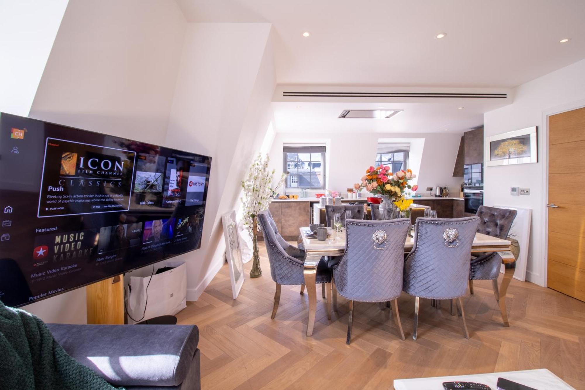 Elegant 3-Bedroom Penthouse In Marble Arch 70 Londra Dış mekan fotoğraf