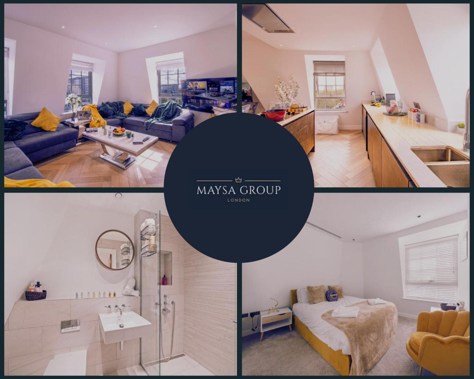 Elegant 3-Bedroom Penthouse In Marble Arch 70 Londra Dış mekan fotoğraf